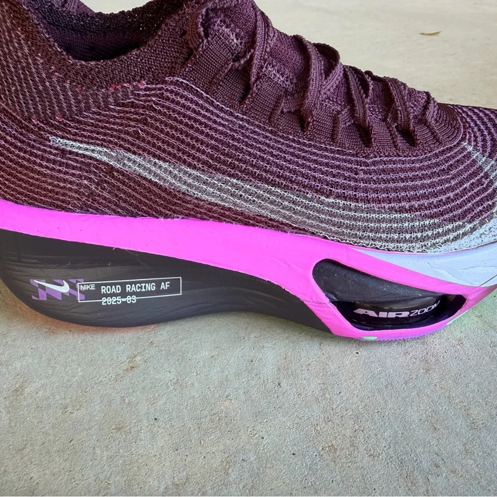 Nike Air Zoom Alphafly Next% 3 Size 7.5 Women’s Shoes Faith Kipyegon IB4201-600 - Picture 6 of 7